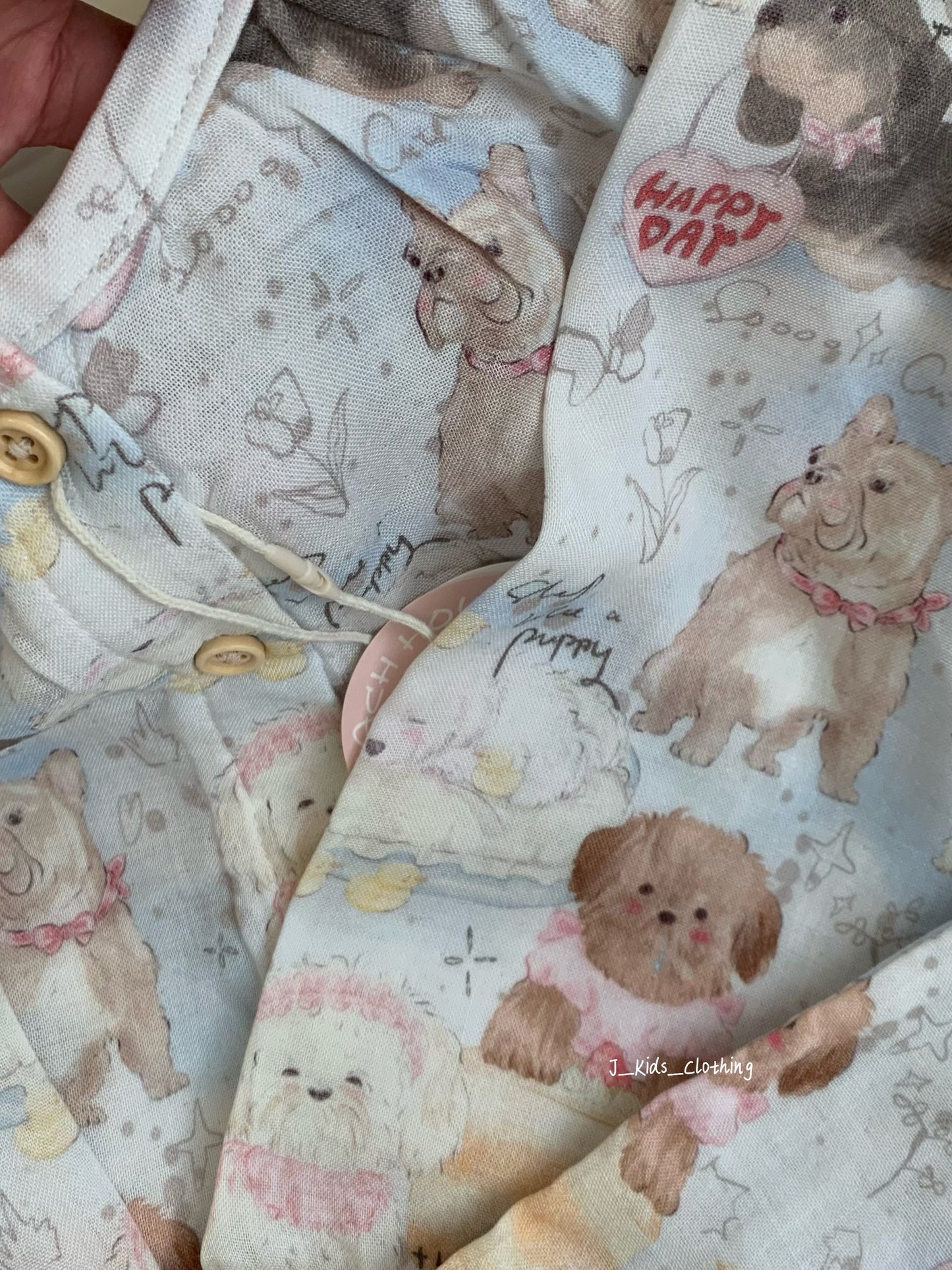 J134 竹纤维长袖睡衣家居服套装