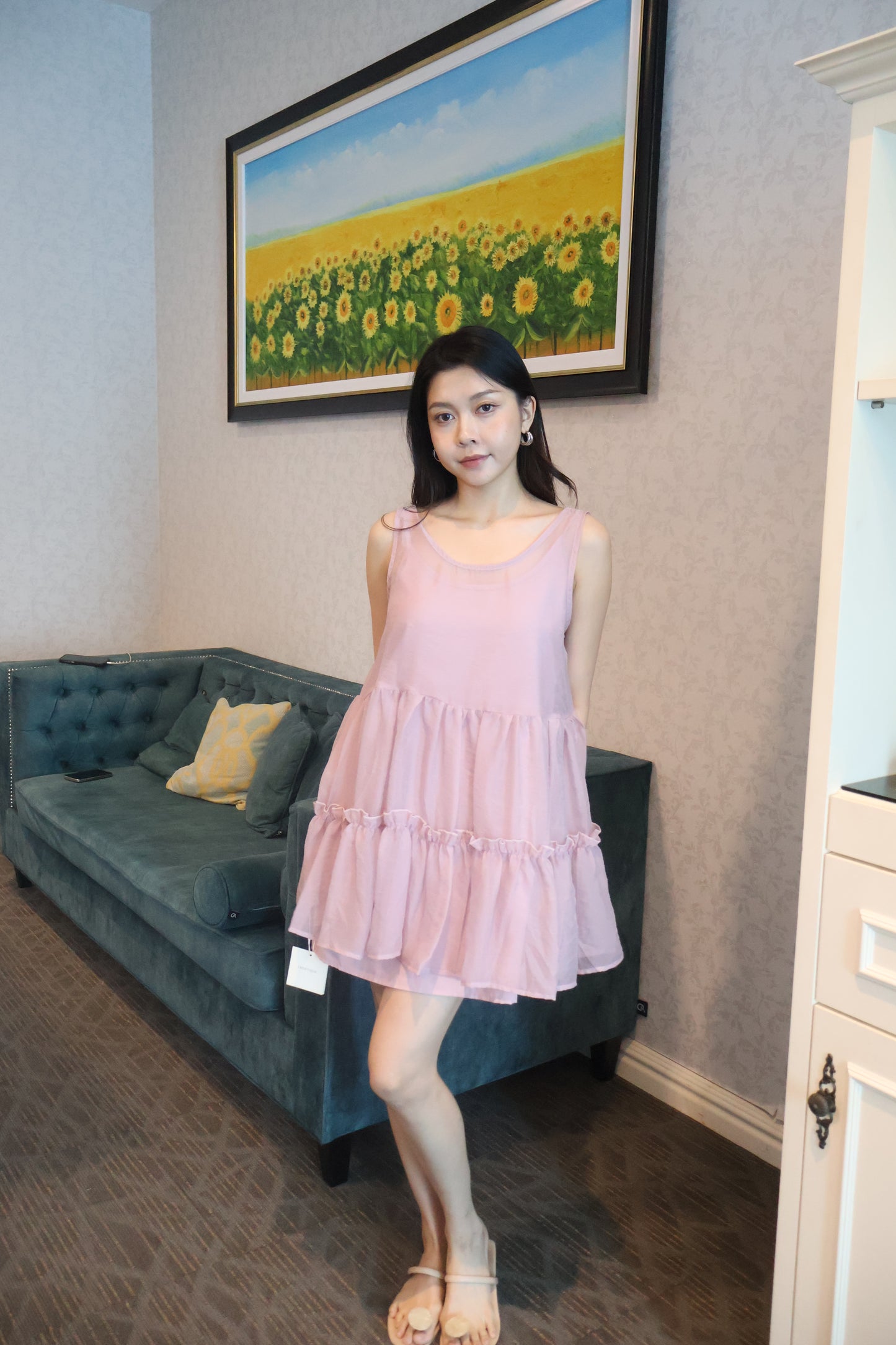 【现货】2621 娃娃宽松连衣裙