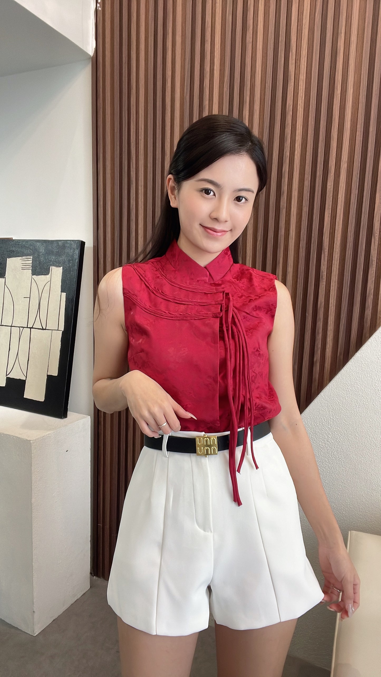 【清货】1189 高品质无袖旗袍新中式古上衣