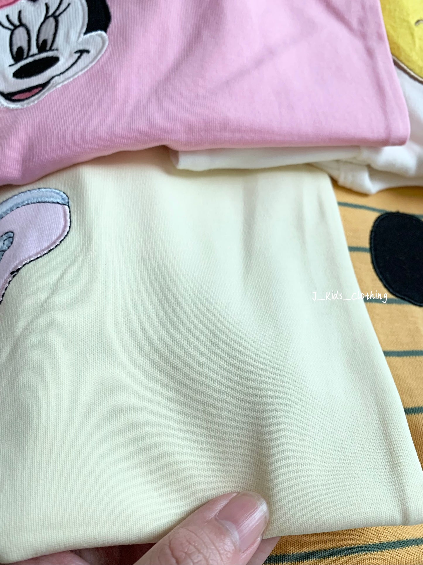 J543 迪士尼刺绣长爬家居服
