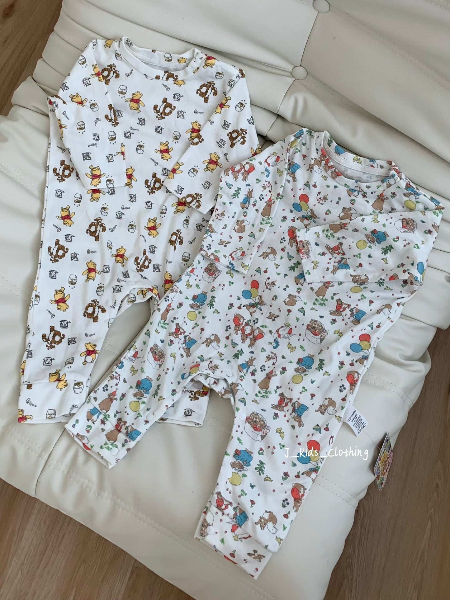 J161 纯棉彼得兔|维尼家居服睡衣