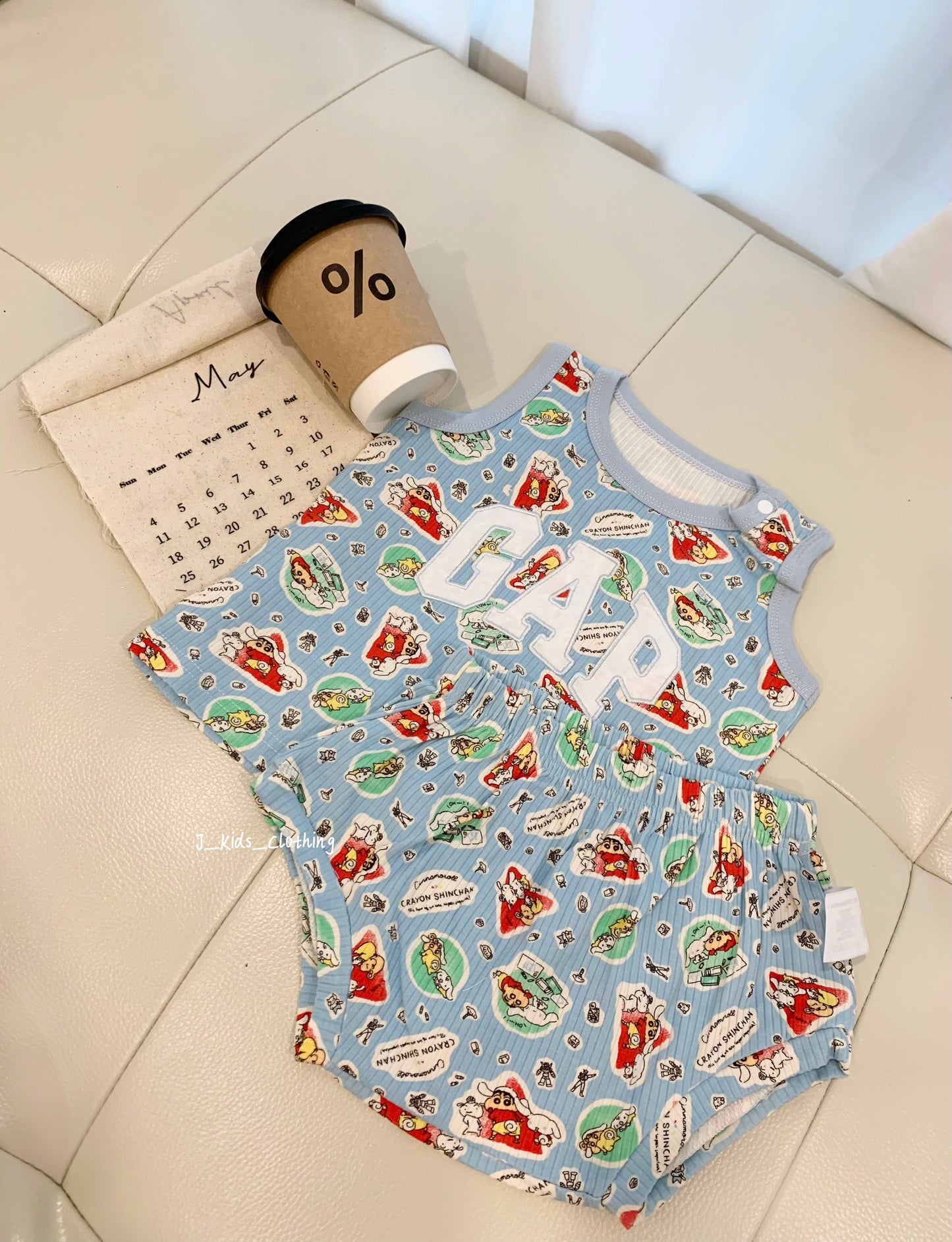 J387 GAP|屁熊背心套装