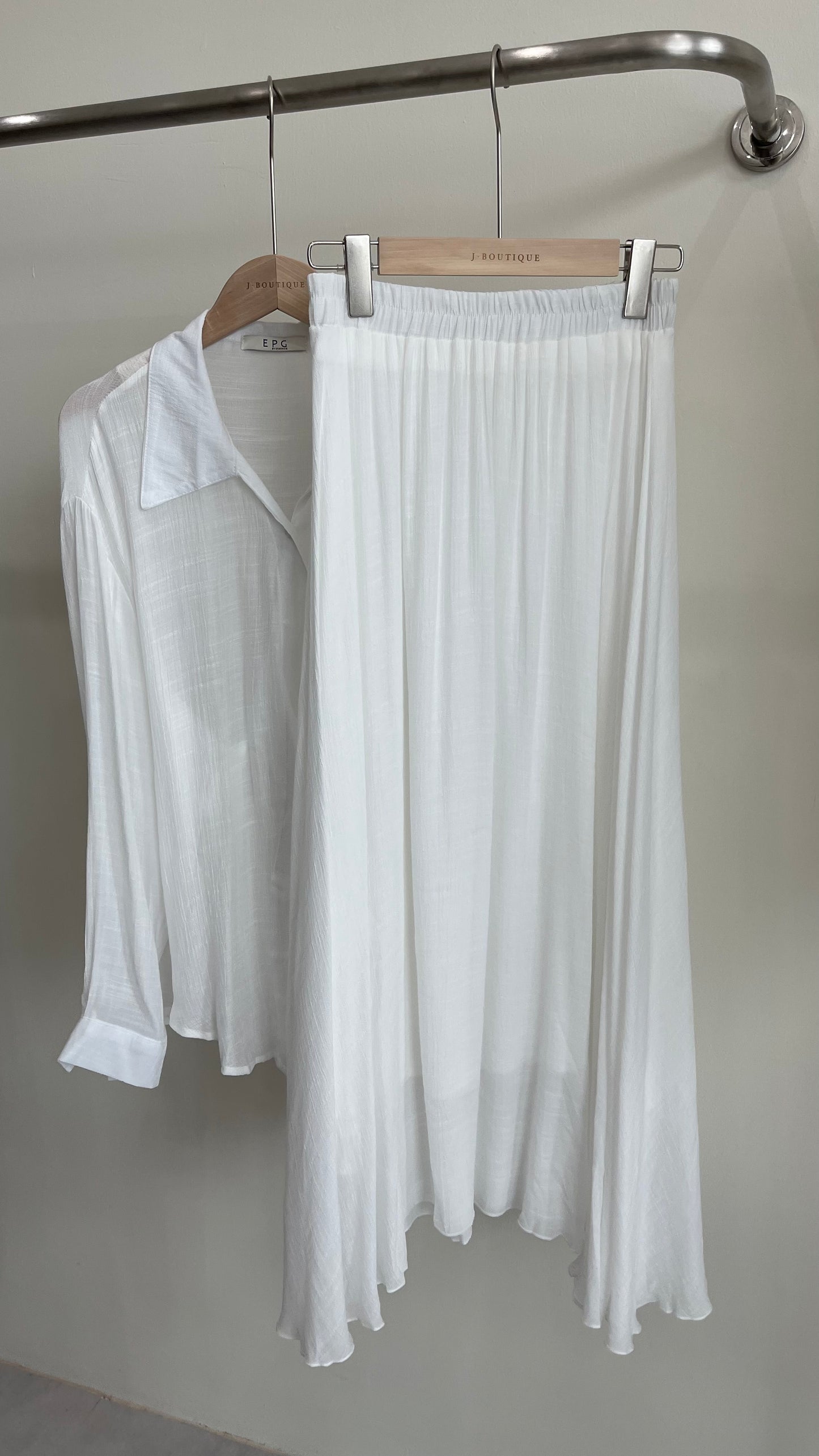 【新品】2609 韩系不规则两件套 套装