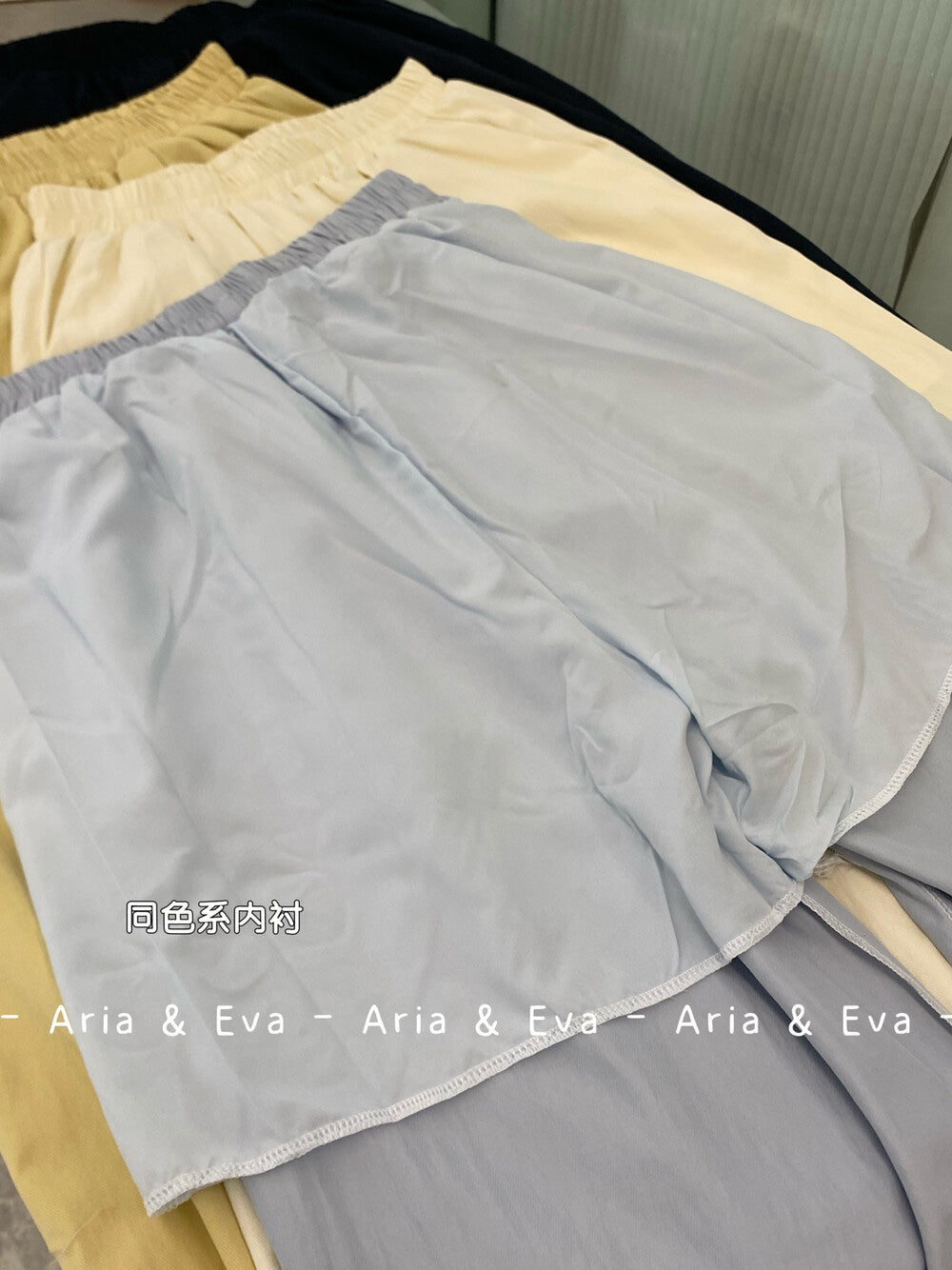 【新品】AE250675 法式高品质两件套“蕾丝吊带+阔腿长裤”