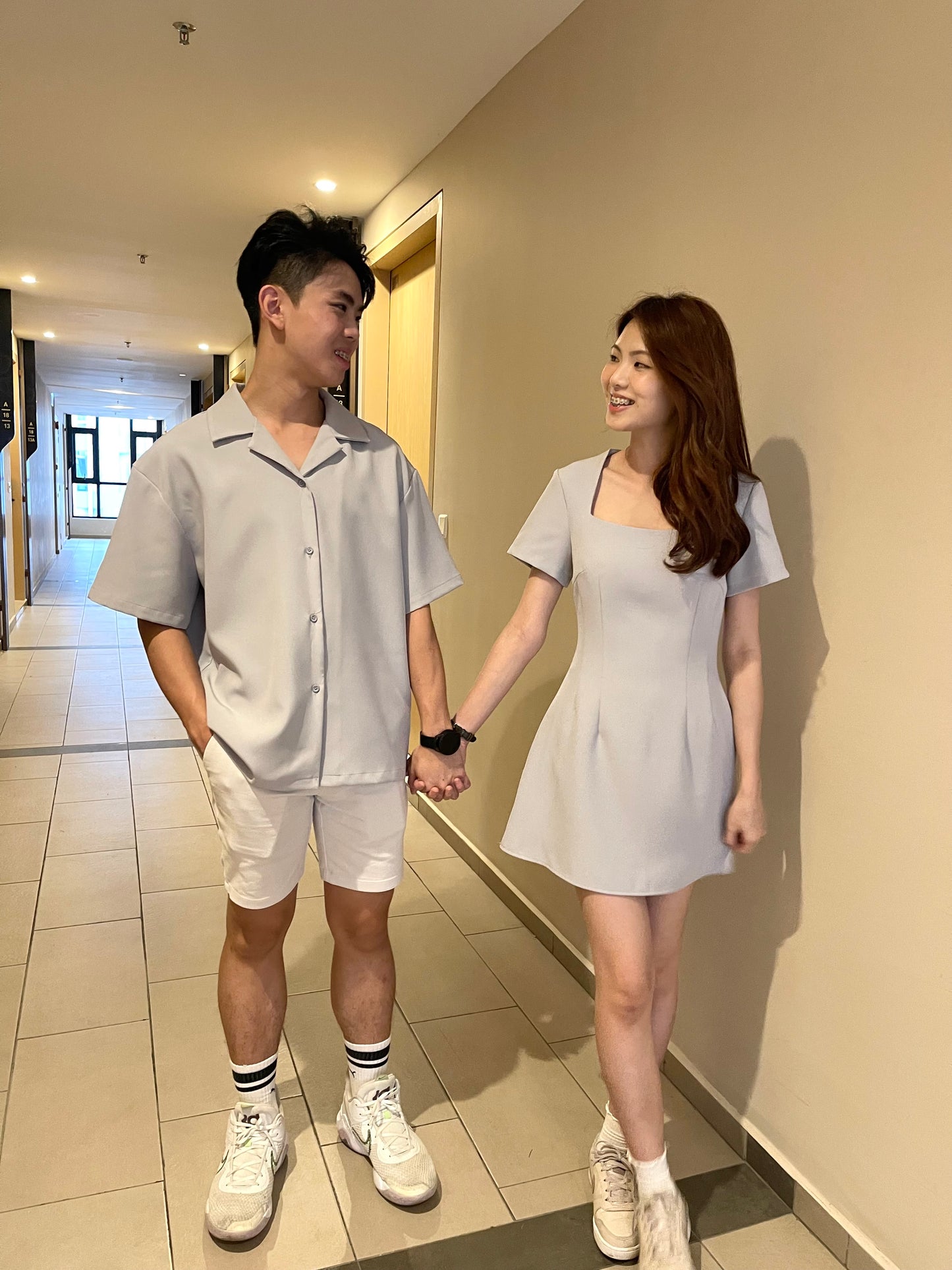 【定制款】高级西装 显瘦短袖连衣裙(现货)