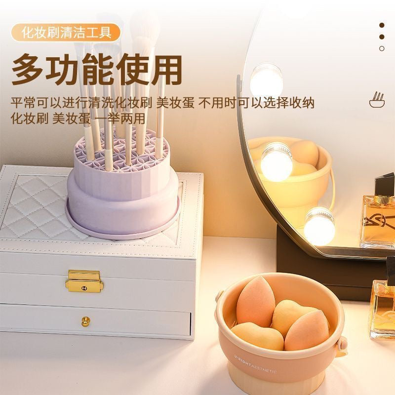 【清货】F96-化妆刷清洁工具 (可晾晒,清洗,收纳)