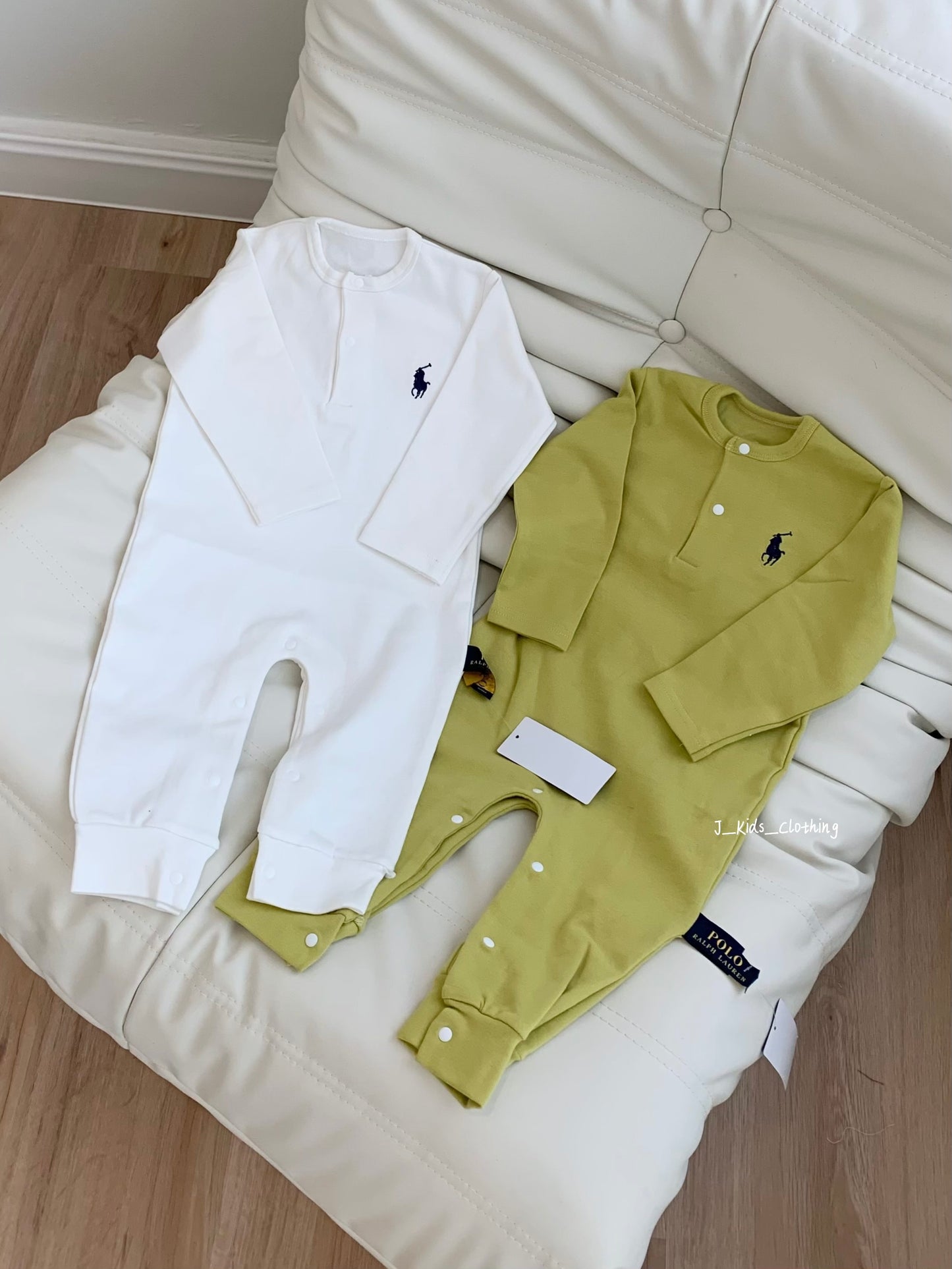 J264 小马刺绣长爬家居服睡衣