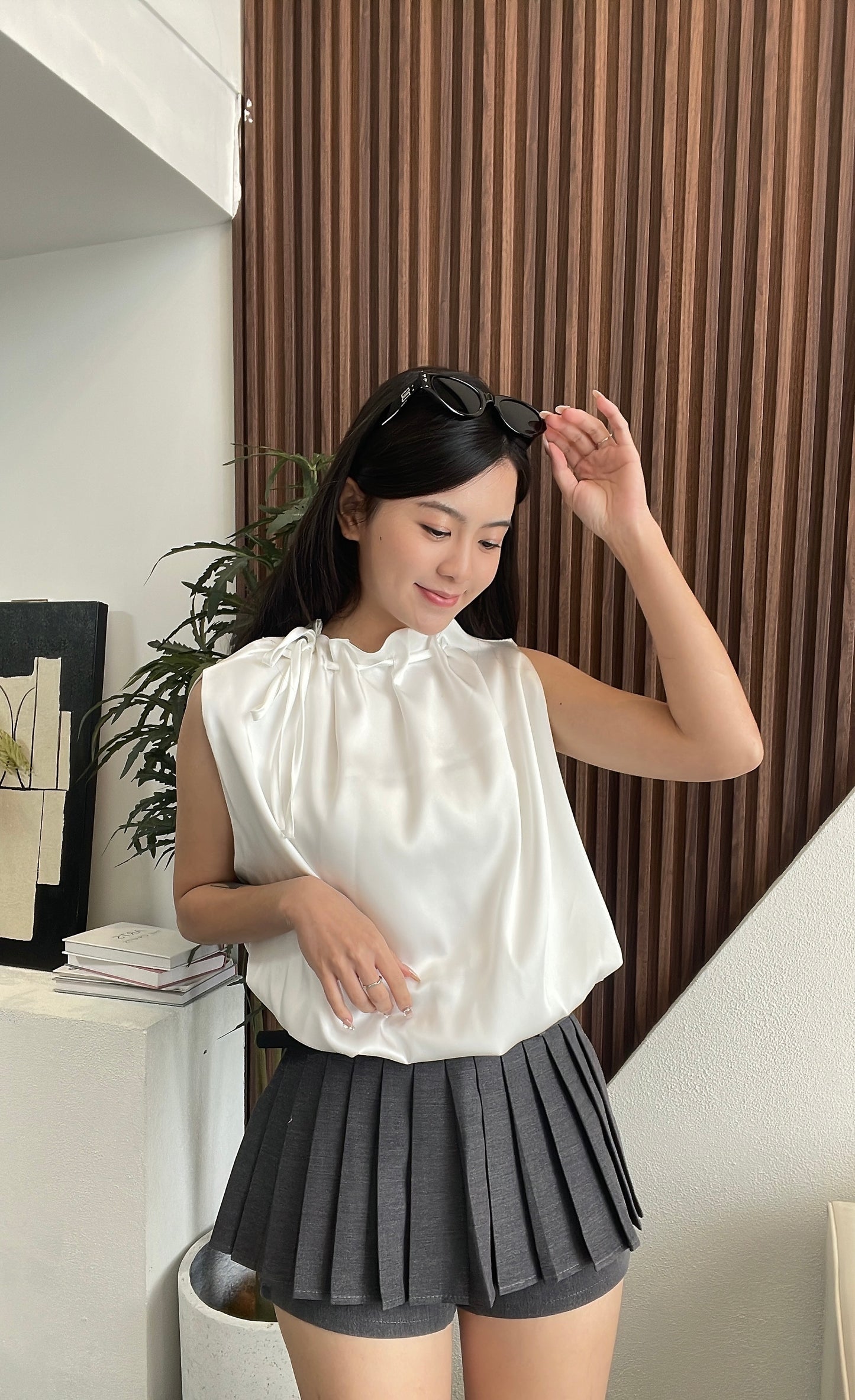 【清货】918 高品质百褶裤裙+腰带