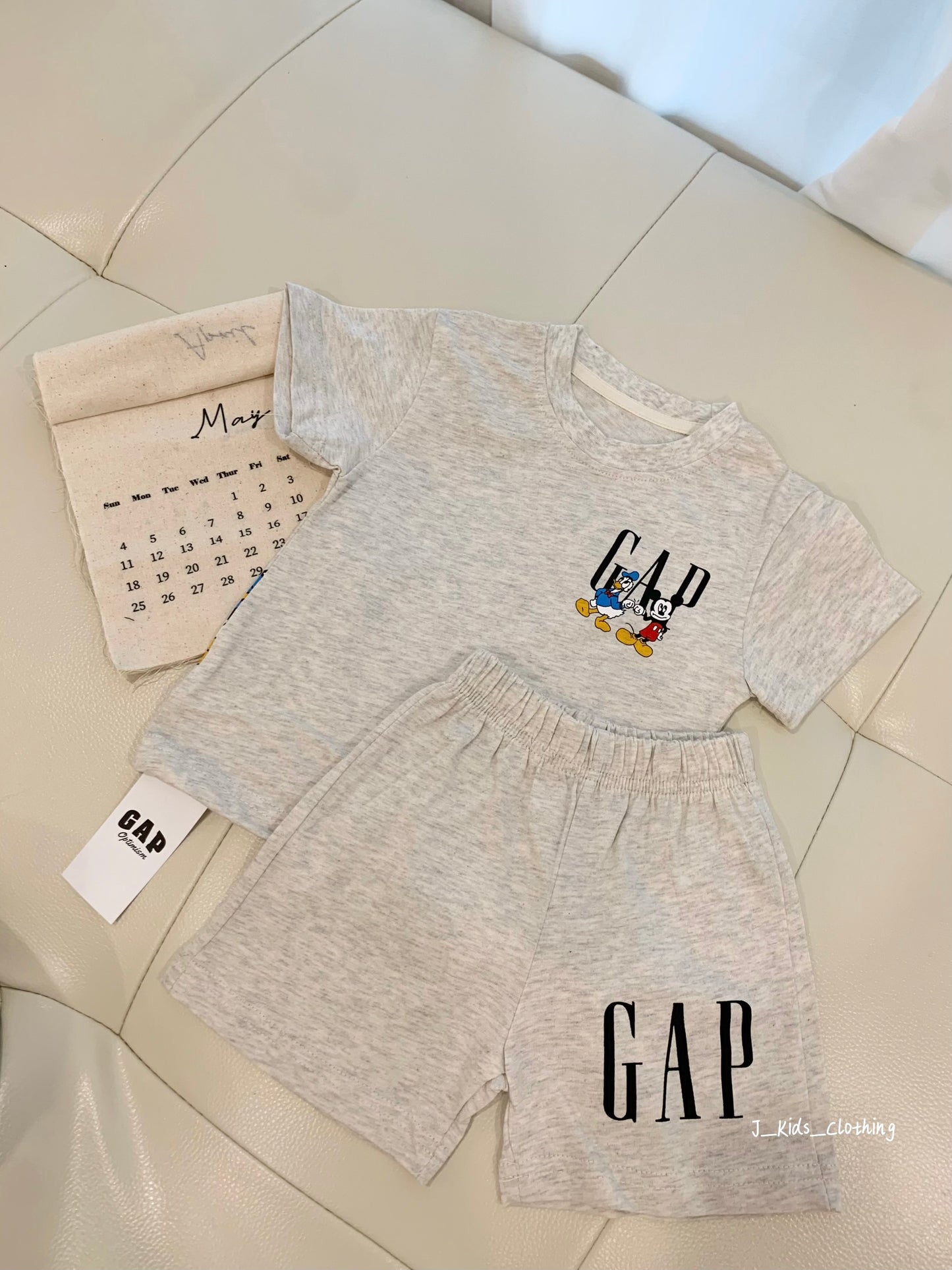 J401 GAP迪士尼短袖套装