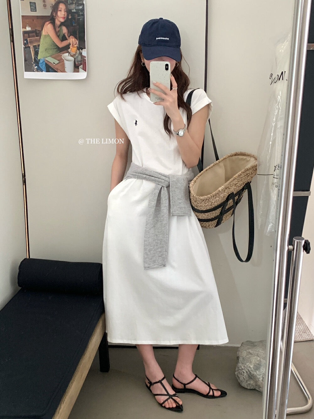 【现货】数量有限!小马圆领慵懒宽松连衣裙