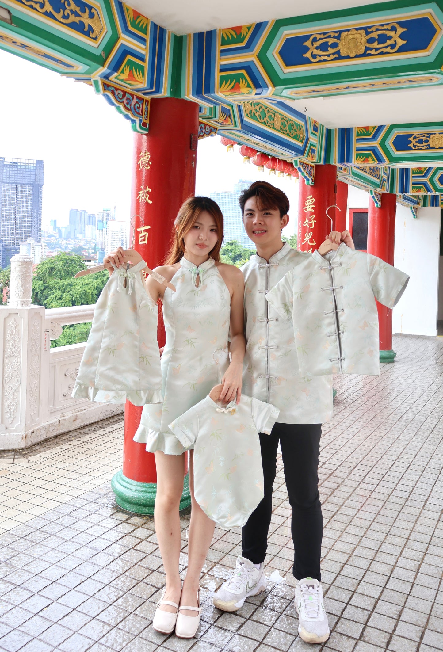 【翠竹蝶语】大人款 男唐装 「早鸟价」