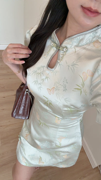 【翠竹蝶语】短袖款连衣裙 「早鸟价」