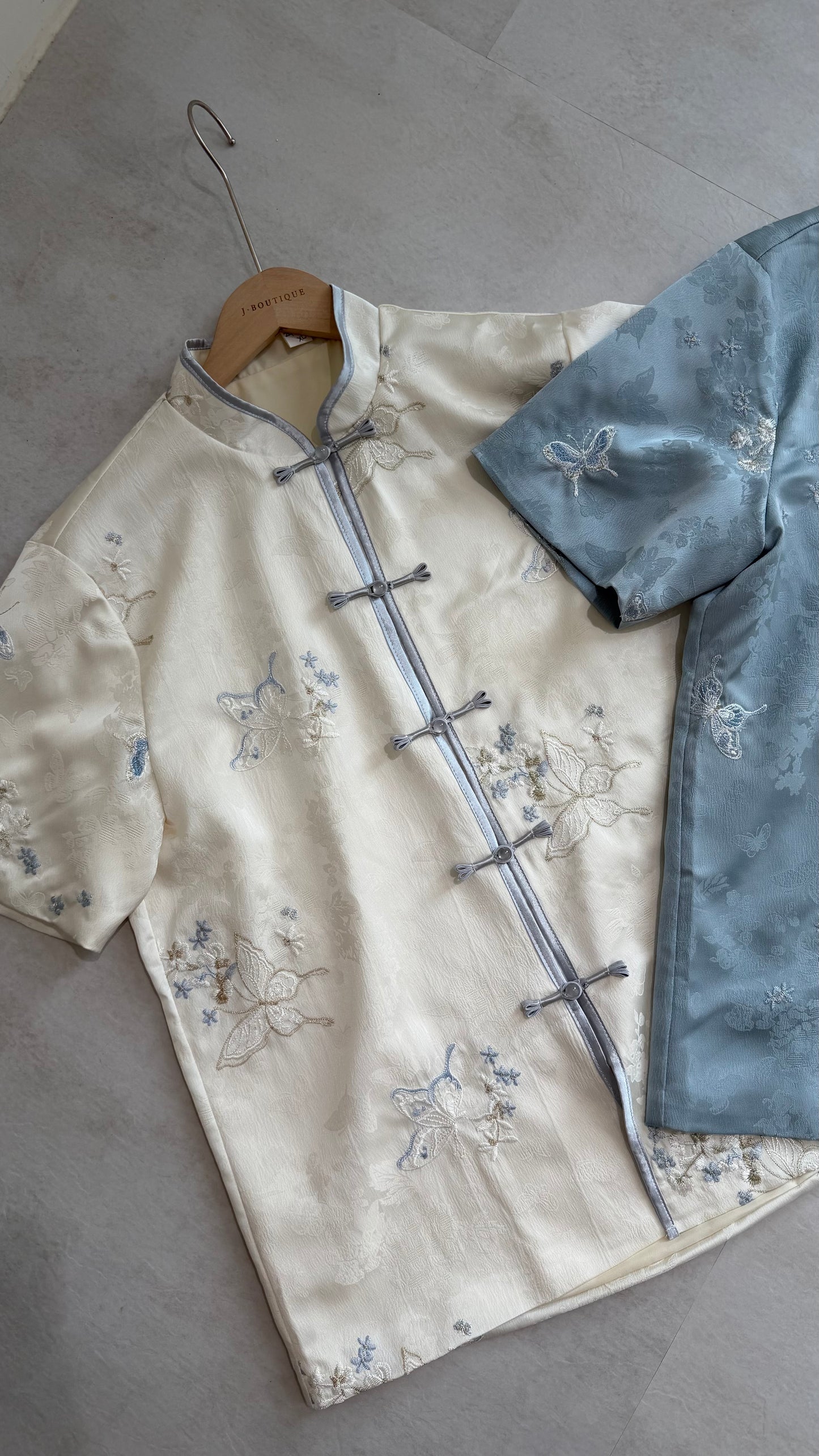 【兰蝶浮光】大人款 男唐装「早鸟价」