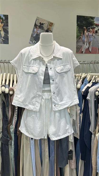 【新品】2572 韩系百搭两件套 上衣+裤子