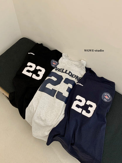 【现货】W6066字母美式宽松Over Tee