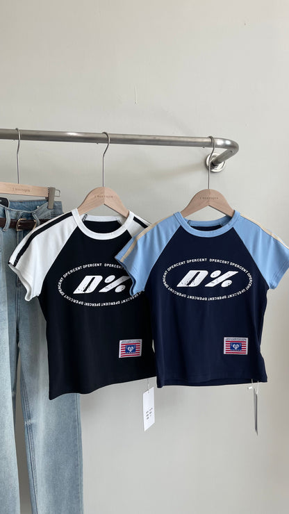 【新品】W6254 美式复古短袖Tee