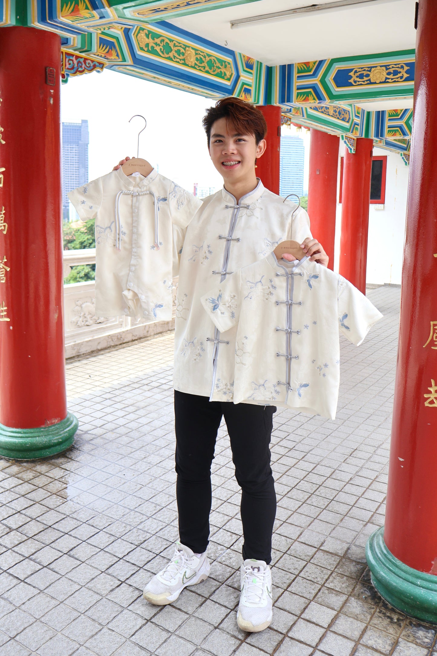 【兰蝶浮光】大人款 男唐装「早鸟价」