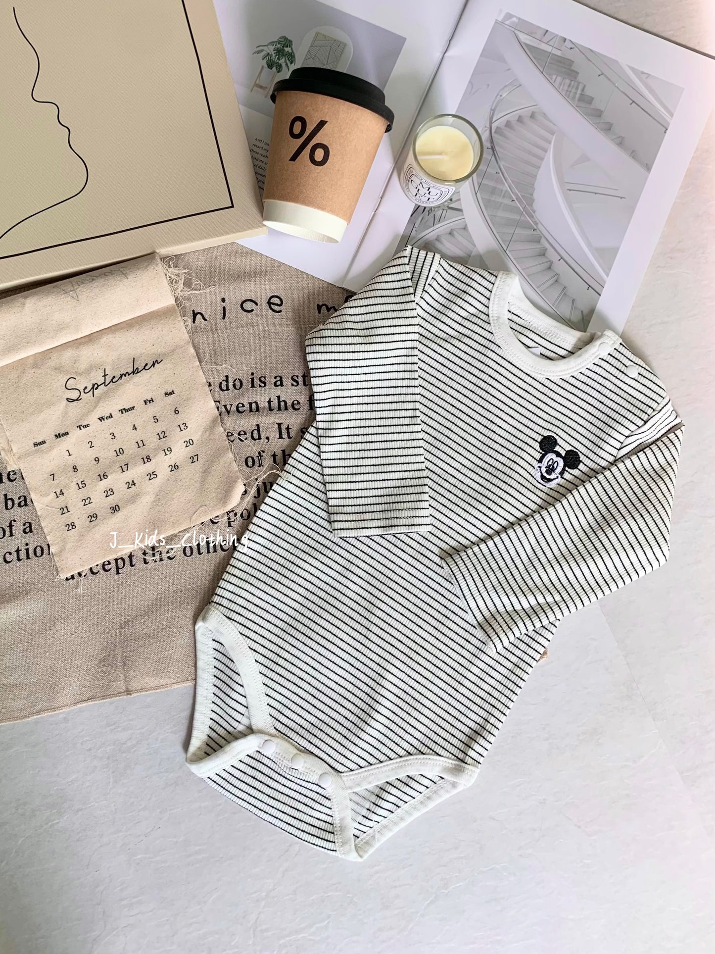 J511 迪士尼刺绣包屁【长袖款】