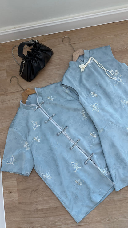 【兰蝶浮光】大人款 男唐装「早鸟价」