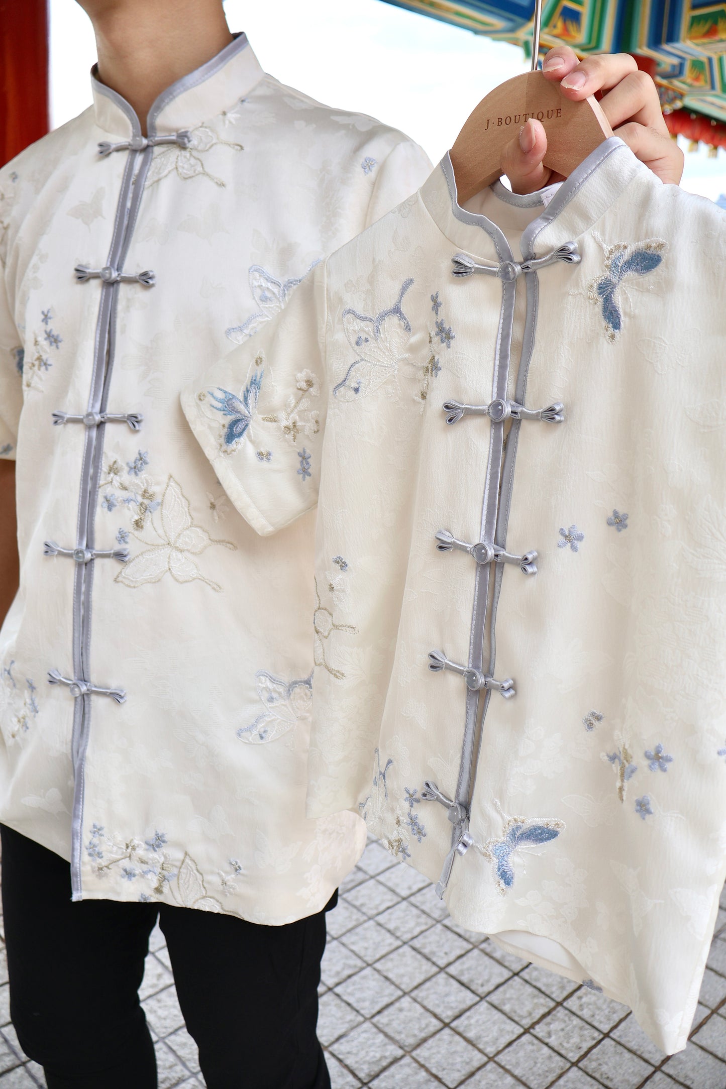 【兰蝶浮光】大人款 男唐装「早鸟价」