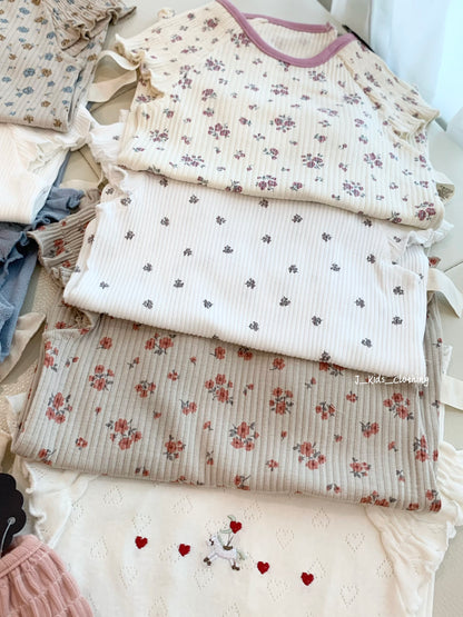 J355 打揽刺绣短袖连体爬服