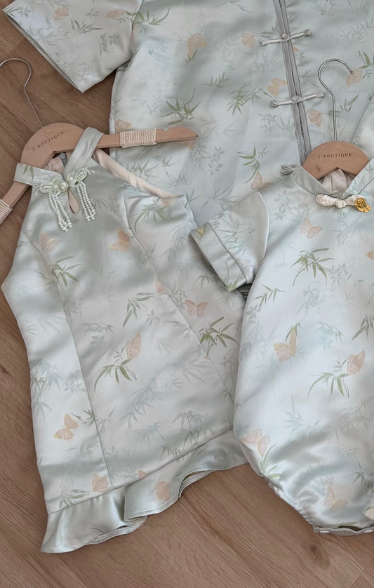 【翠竹蝶语】小女孩连衣裙 『早鸟价」