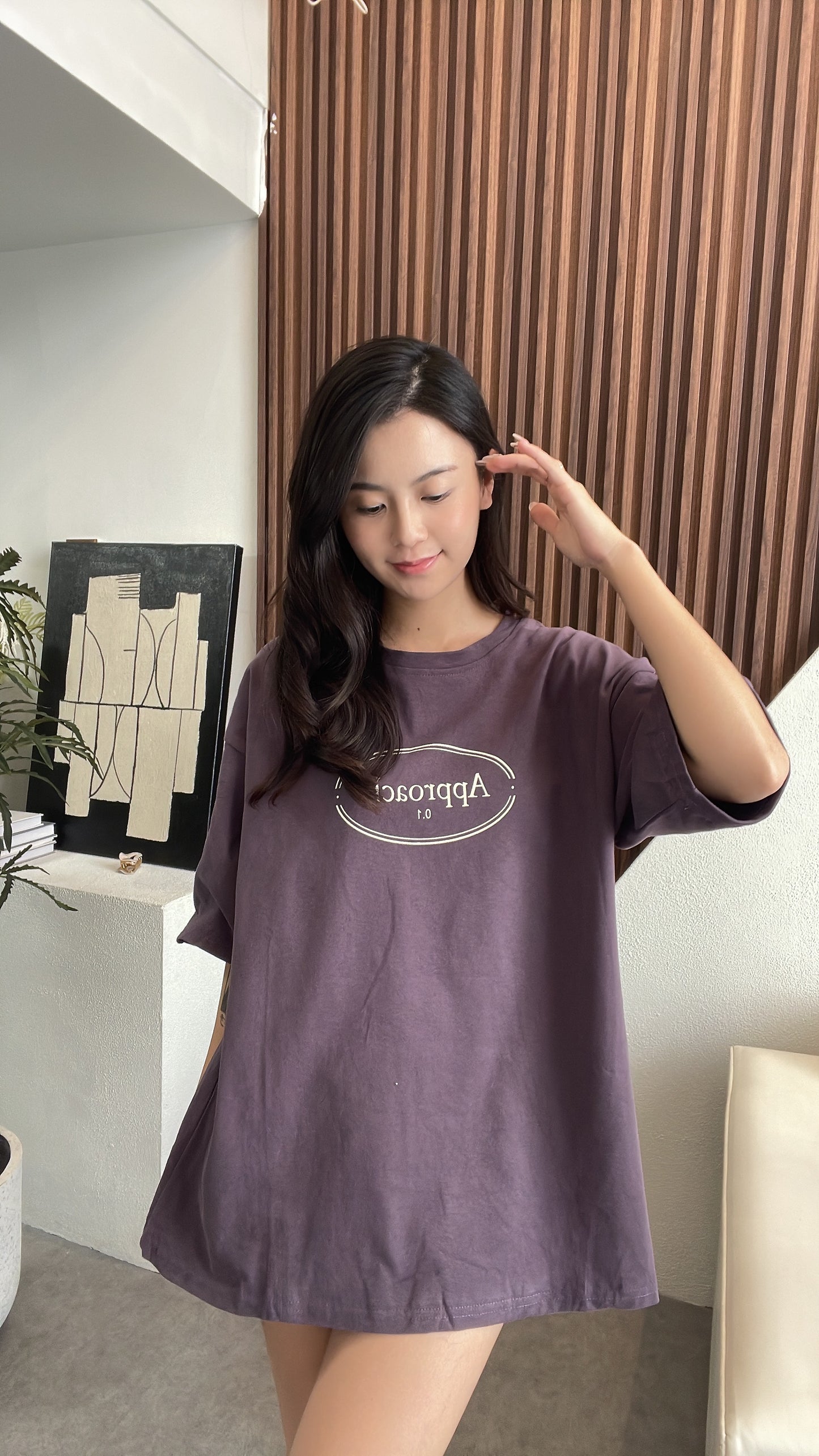 【清货】7130 高品质磨毛OVER TEE（男女可穿）