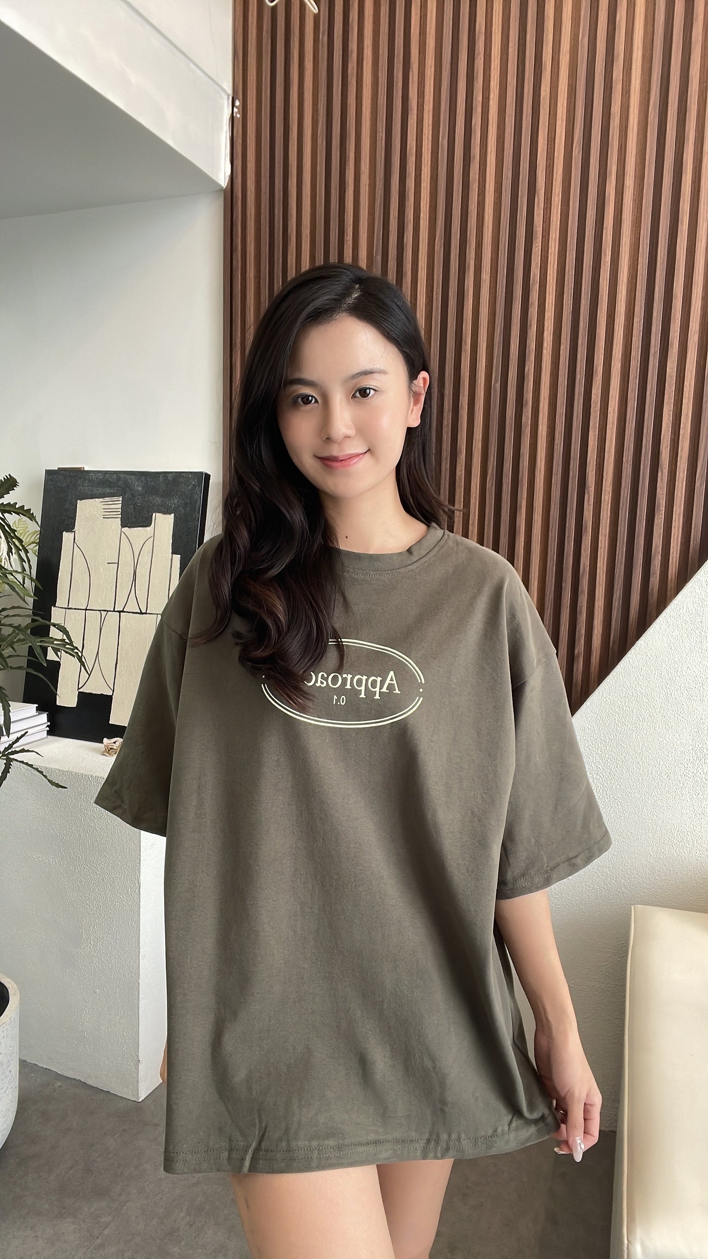 【清货】7130 高品质磨毛OVER TEE（男女可穿）