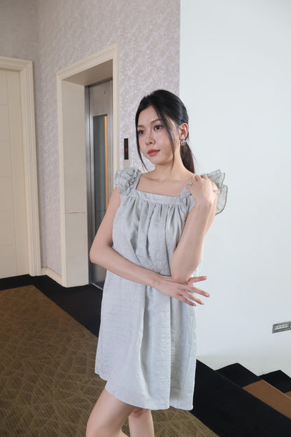 【现货】2565 小飞袖宽松连衣裙