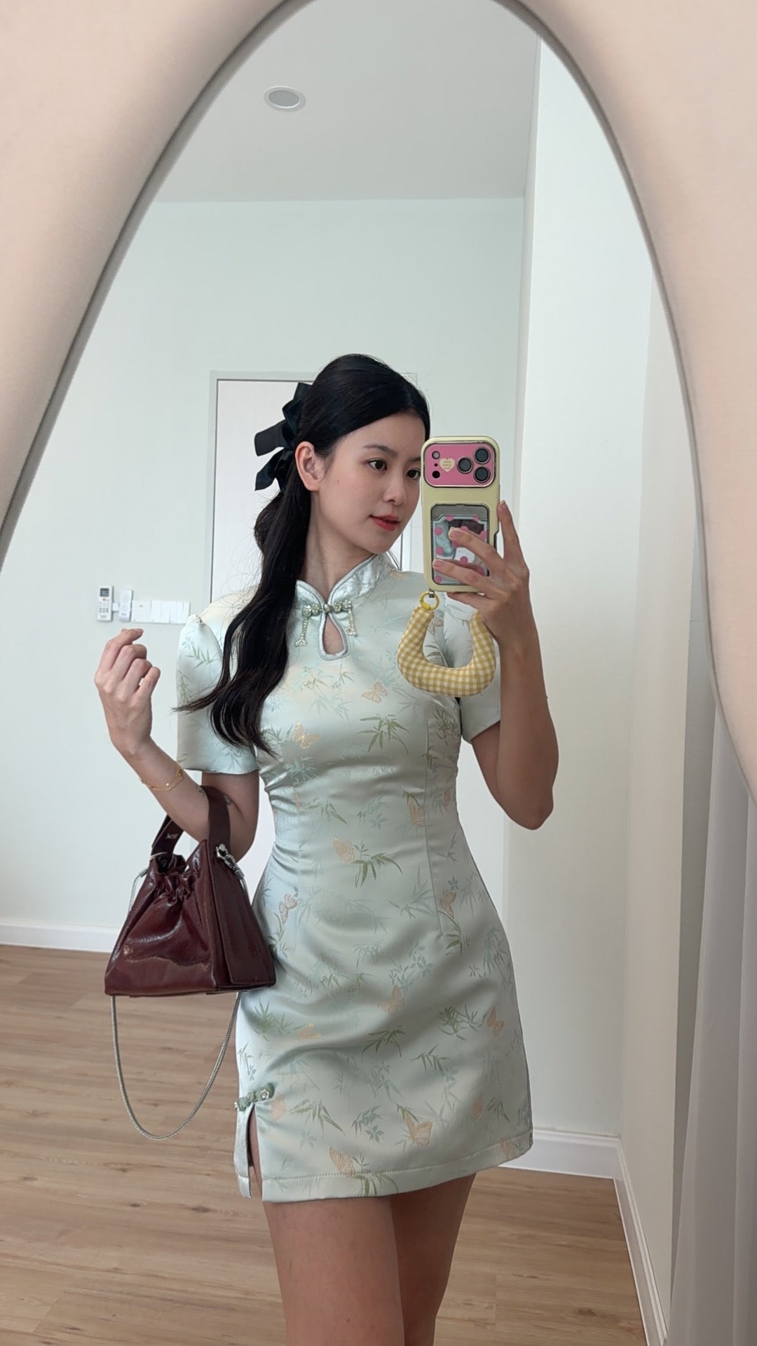 【翠竹蝶语】短袖款连衣裙 「早鸟价」