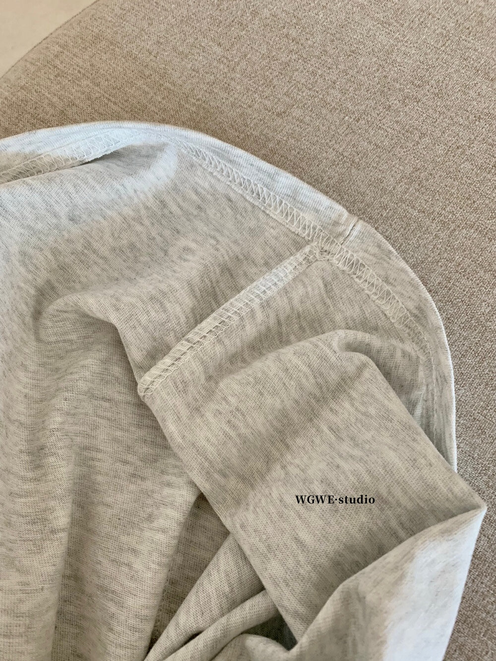 【现货】W6066字母美式宽松Over Tee