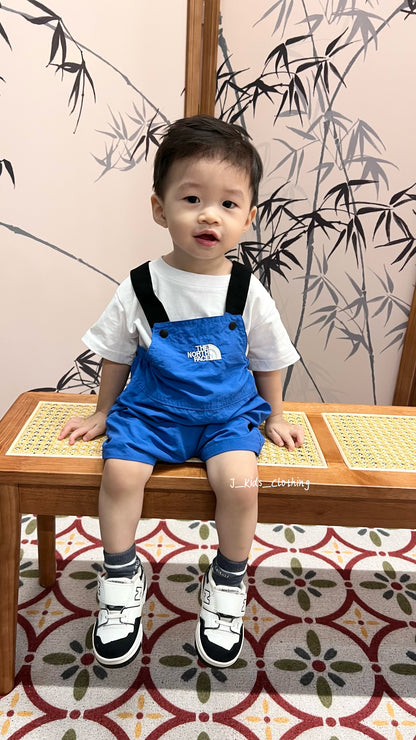 J389 TNF潮男背带短裤