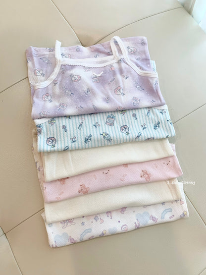 J353 日单女童吊带上衣【两件装】