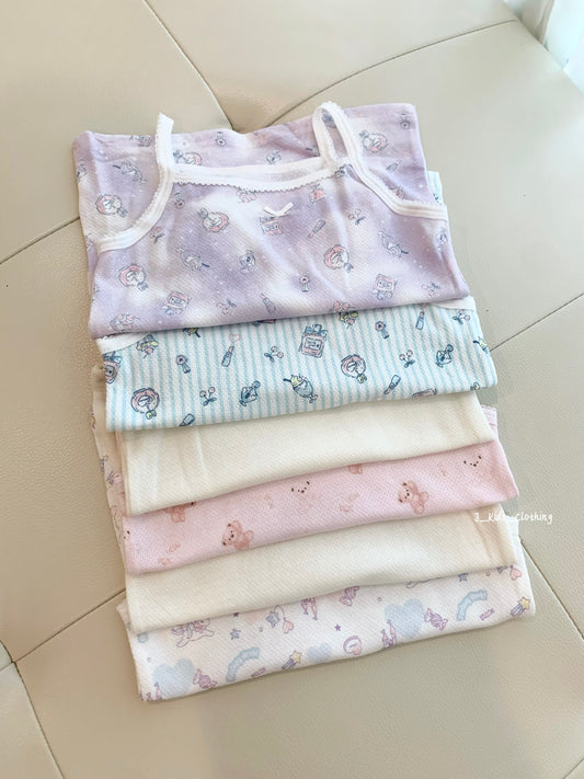 J353 日单女童吊带上衣【两件装】