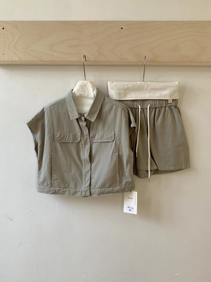 【新品】2572 韩系百搭两件套 上衣+裤子
