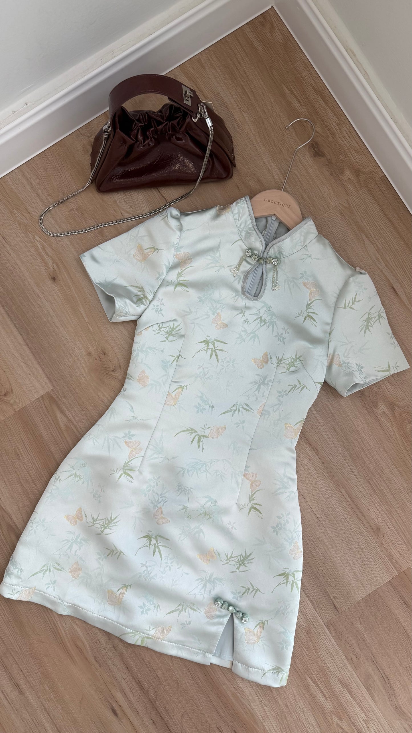 【翠竹蝶语】短袖款连衣裙 「早鸟价」