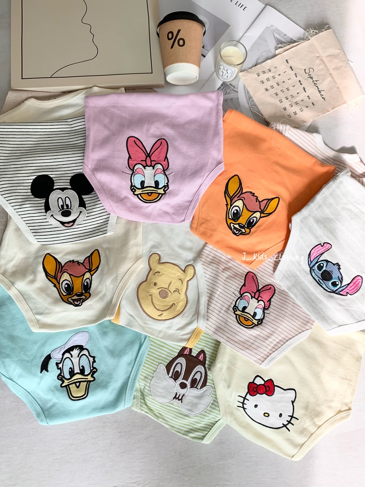 J511 迪士尼刺绣包屁【长袖款】