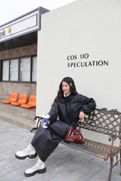 【大折扣】韩系秋冬短款皮衣外套 #082