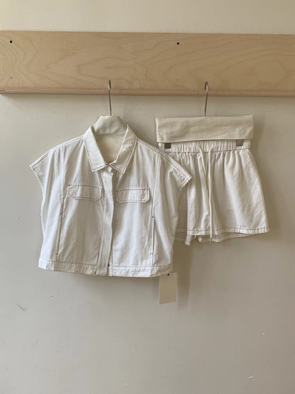 【新品】2572 韩系百搭两件套 上衣+裤子